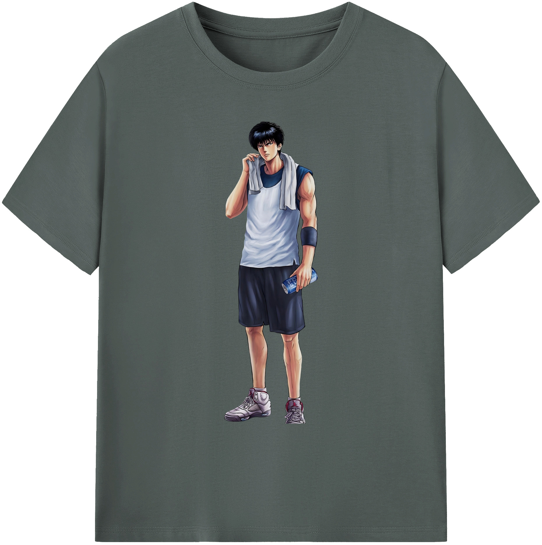 （画像用） SLAM DUNK／スラムダンク 綿100％ メンズ半袖Tシャツ｜肌触りやわらか＆通気性